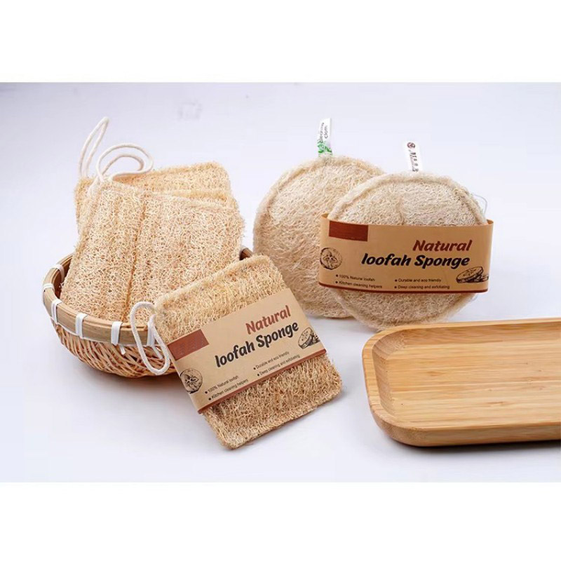 Organic luffa kefe mosogató fürdés